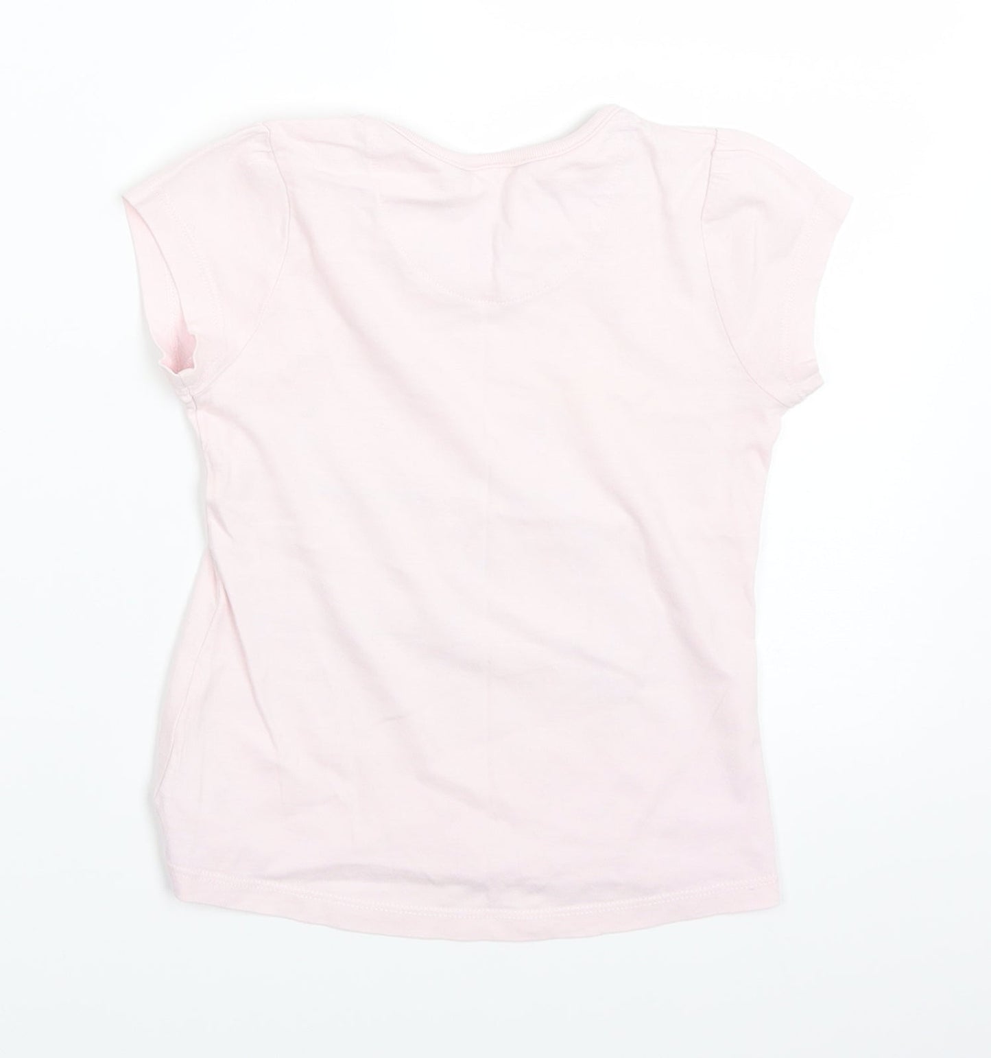 Mini Club Girls Pink   Basic T-Shirt Size 2-3 Years  - beach