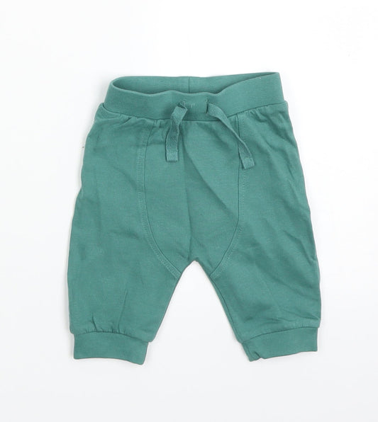 TU Baby Green   Sweatpants Trousers Size 0-3 Months  - Teddy bear