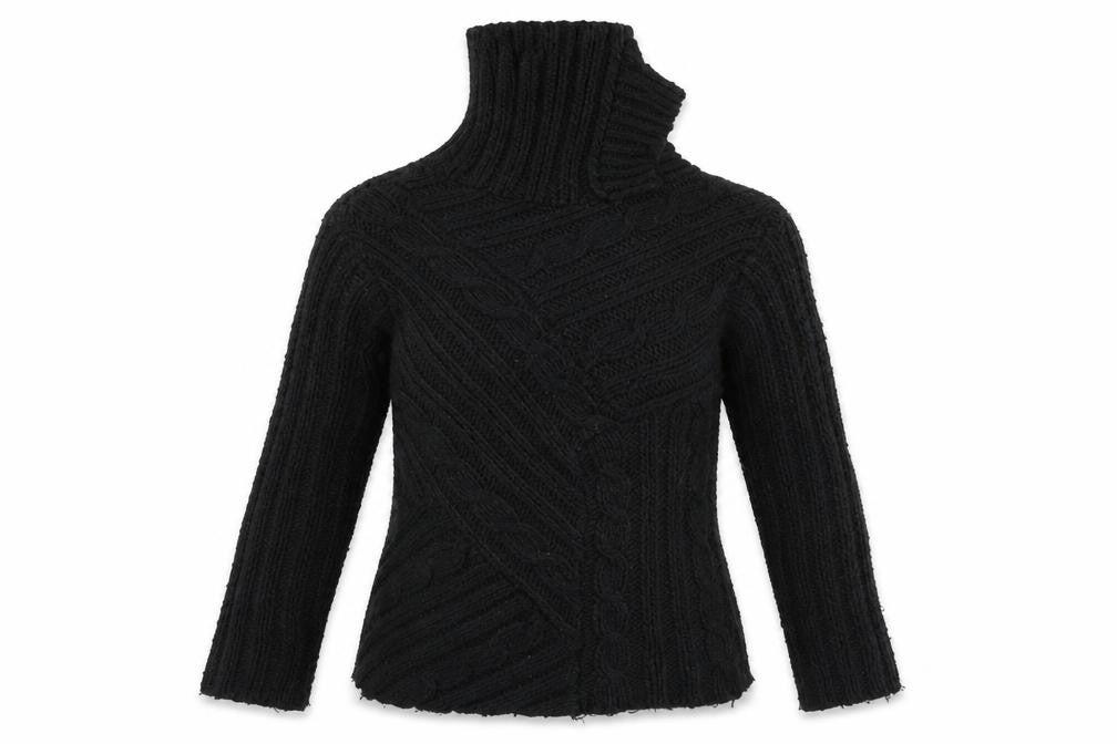 prewovbla Womens Black   Pullover Jumper Size M