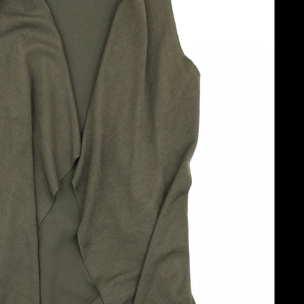 Preworn Womens Green   Basic Blouse Size L