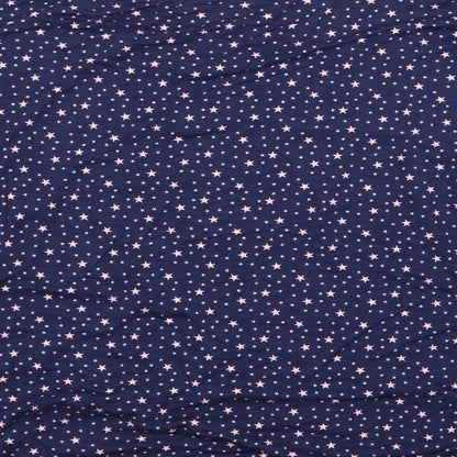 Preworn Womens Blue Polka Dot  Basic Blouse Size 12  - 20