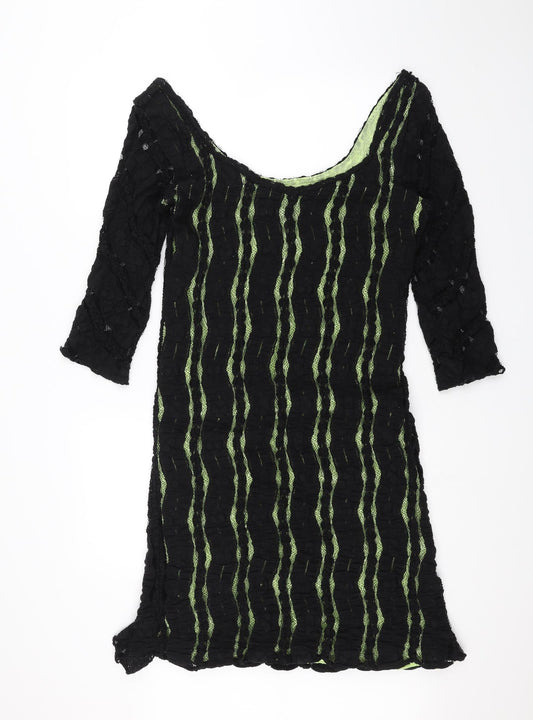Dm London Womens Black   A-Line  Size L