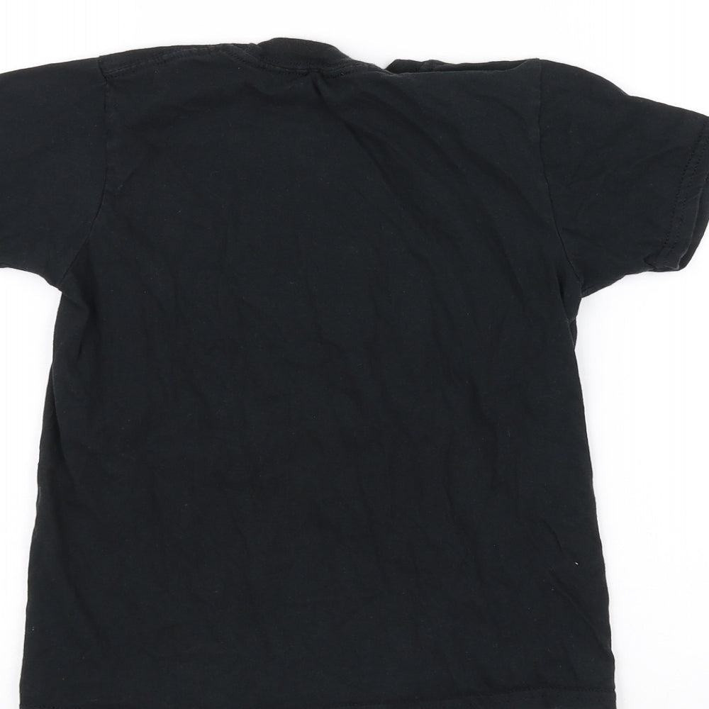 Gilden Boys Black   Basic T-Shirt Size M