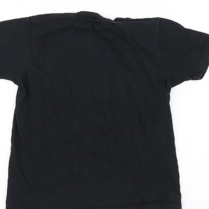 Preloved Gilden Boys Black   Basic T-Shirt Size M - Label