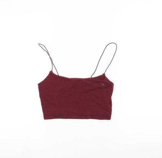 Primark Womens Red   Basic T-Shirt Size S