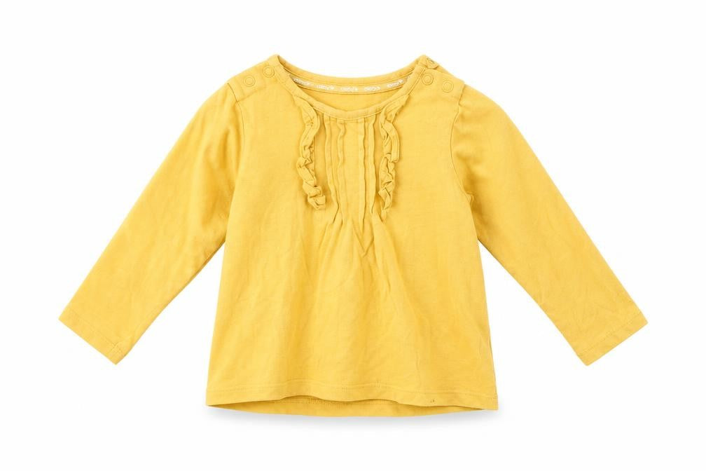 TU Girls Yellow   Pullover Casual Size 9-12 Months