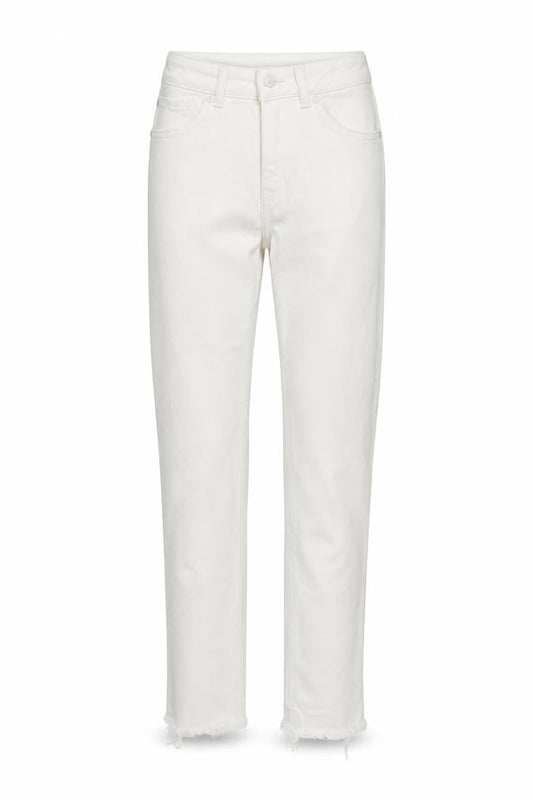 Never Denim Womens White  Denim Capri Jeans Size XS L26 in