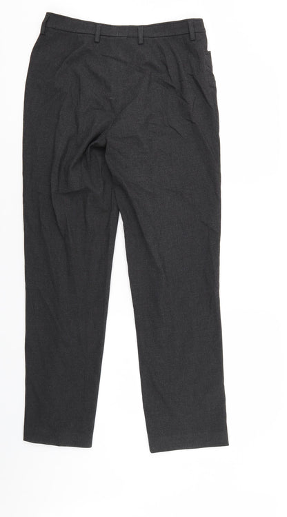 MICHELE Womens Grey   Trousers  Size 12 L30 in