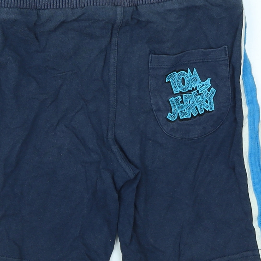 George Boys Blue   Sweat Shorts Size 5-6 Years - Tom & Jerry