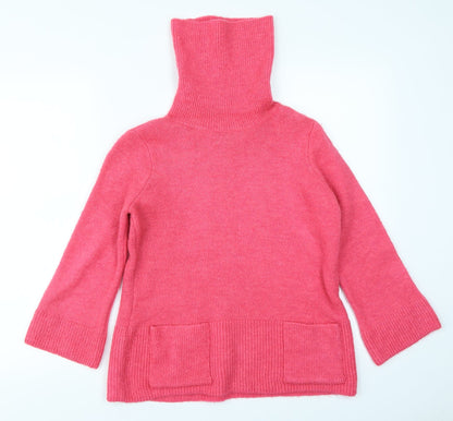 Preloved Savida Womens Pink   Pullover Jumper Size S - Front