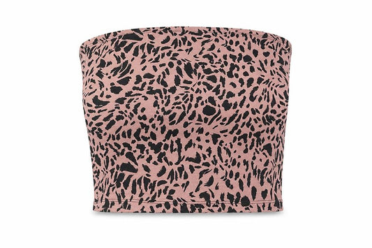 New Look Womens Pink   Cropped T-Shirt Size S