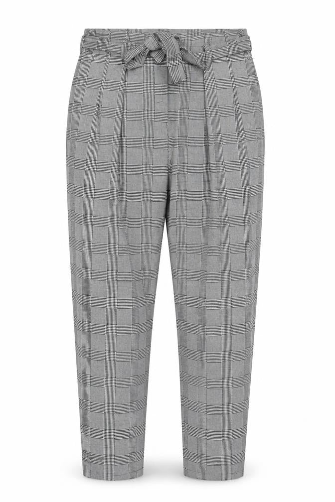 Preworn Womens Grey Houndstooth  Trousers  Size XL L26 in