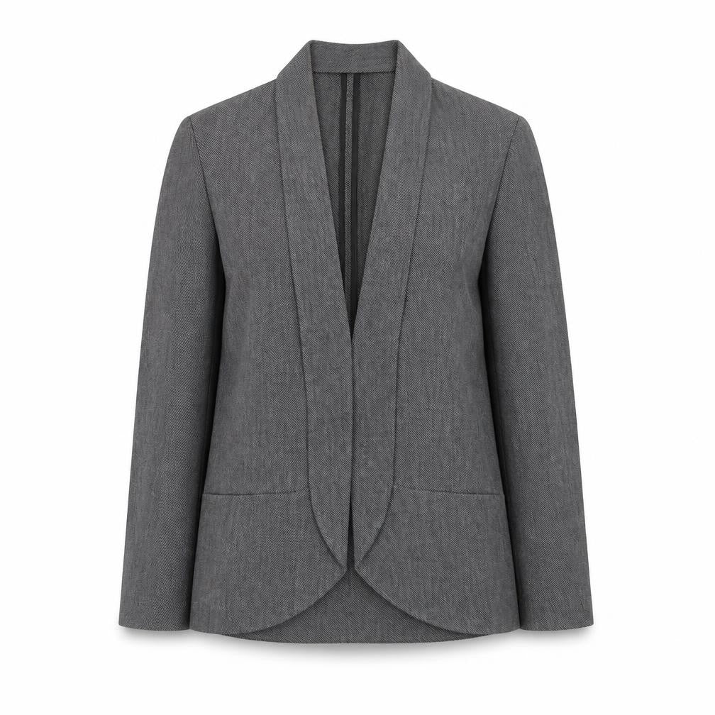 Apricot Womens Grey   Jacket Blazer Size S