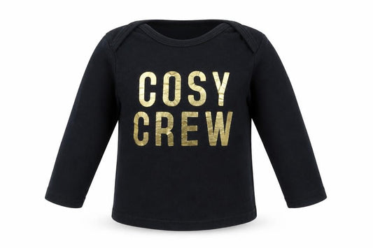 George Baby Black   Basic T-Shirt Size 12-18 Months  - cosy crew