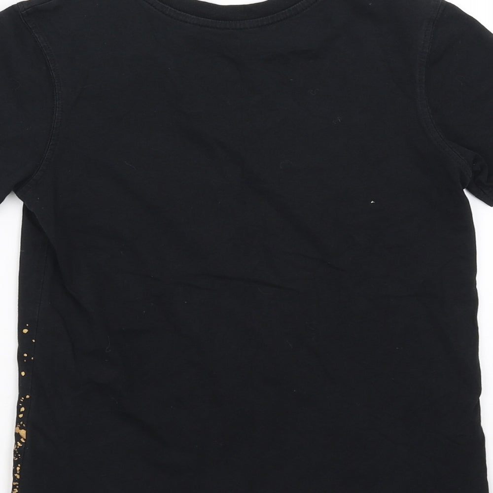 George Boys Black   Basic T-Shirt Size 8-9 Years  - whatever