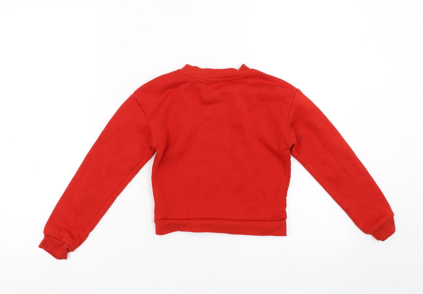 Primark Boys Red   Pullover Sweatshirt Size 8-9 Years  - whatever