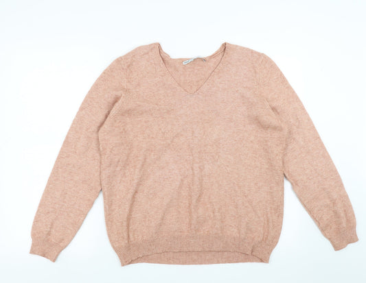 Only Womens Pink   Pullover Jumper Size L