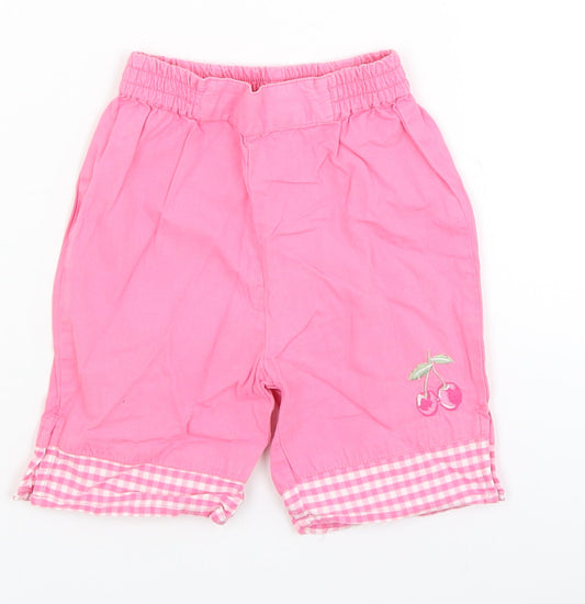 Preworn Baby Pink   Capri Trousers Size 6-9 Months