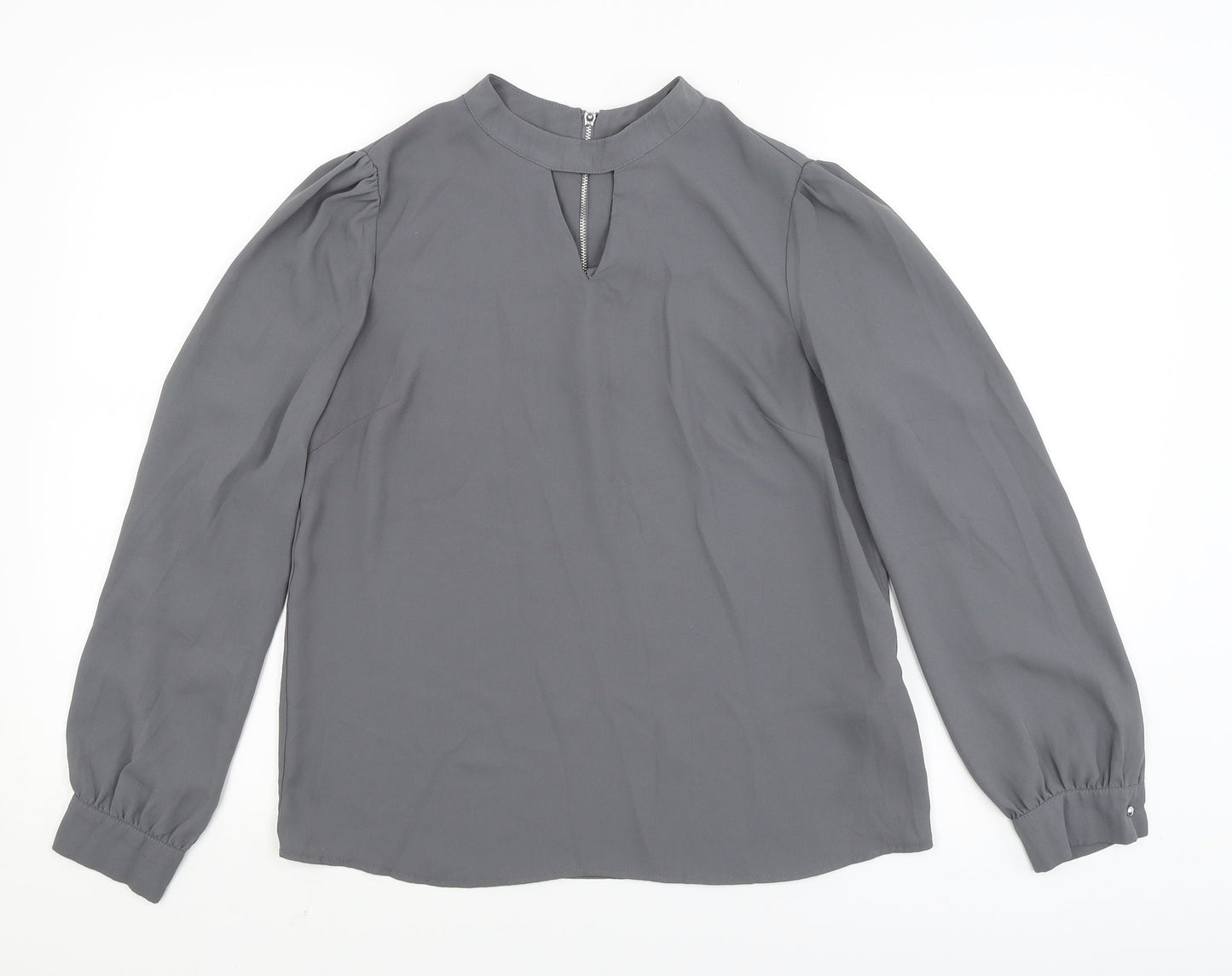 Atmosphere Womens Grey   Basic Blouse Size 10