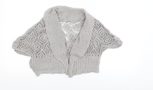 Per Una Womens Grey   Cardigan Jumper Size S