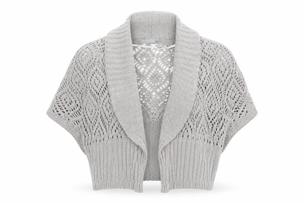 Per Una Womens Grey   Cardigan Jumper Size S