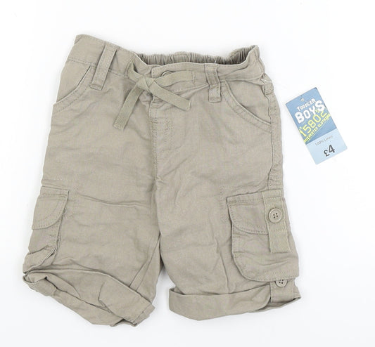 Authentic baby Baby Brown   Cargo Trousers Size 3-6 Months