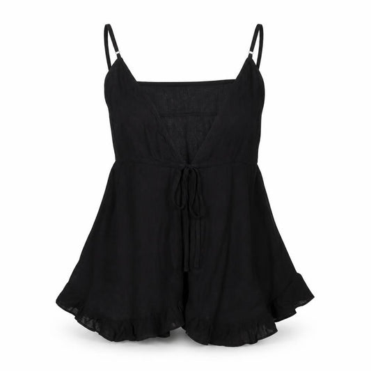 New Look Womens Black   Camisole Blouse Size M