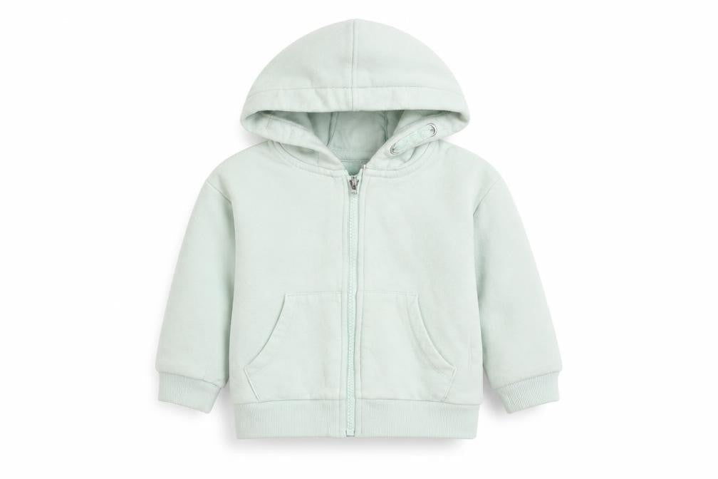 F&F Girls Green   Full Zip Jumper Size 2-3 Years
