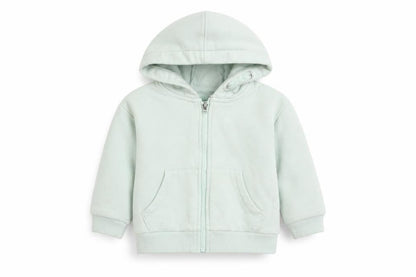 F&F Girls Green   Full Zip Jumper Size 2-3 Years