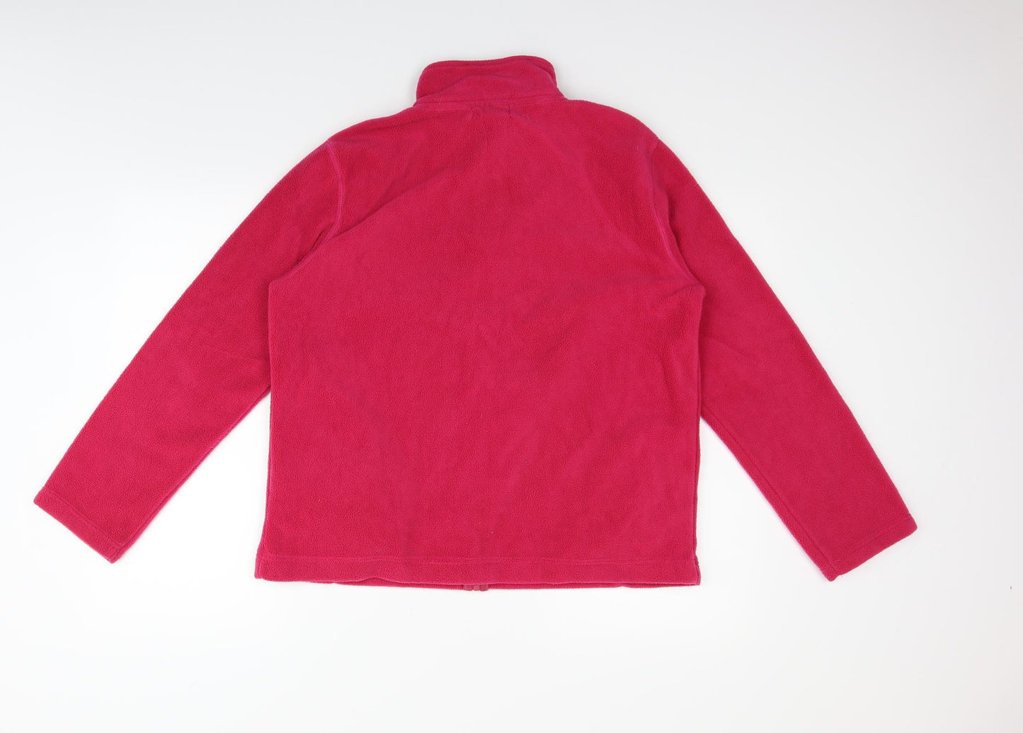 /text Womens Orange   Full Zip Jumper Size M