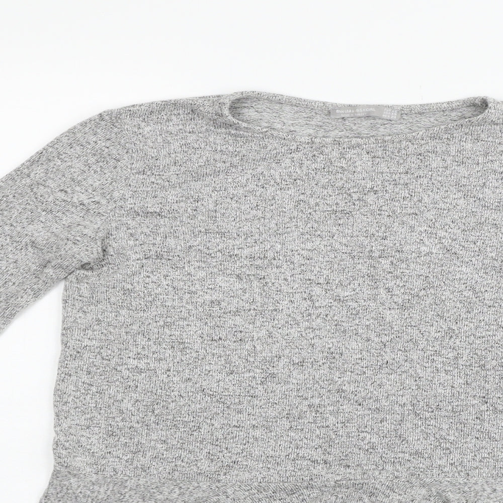 Berksha Womens Grey   Pullover Jumper Size XS