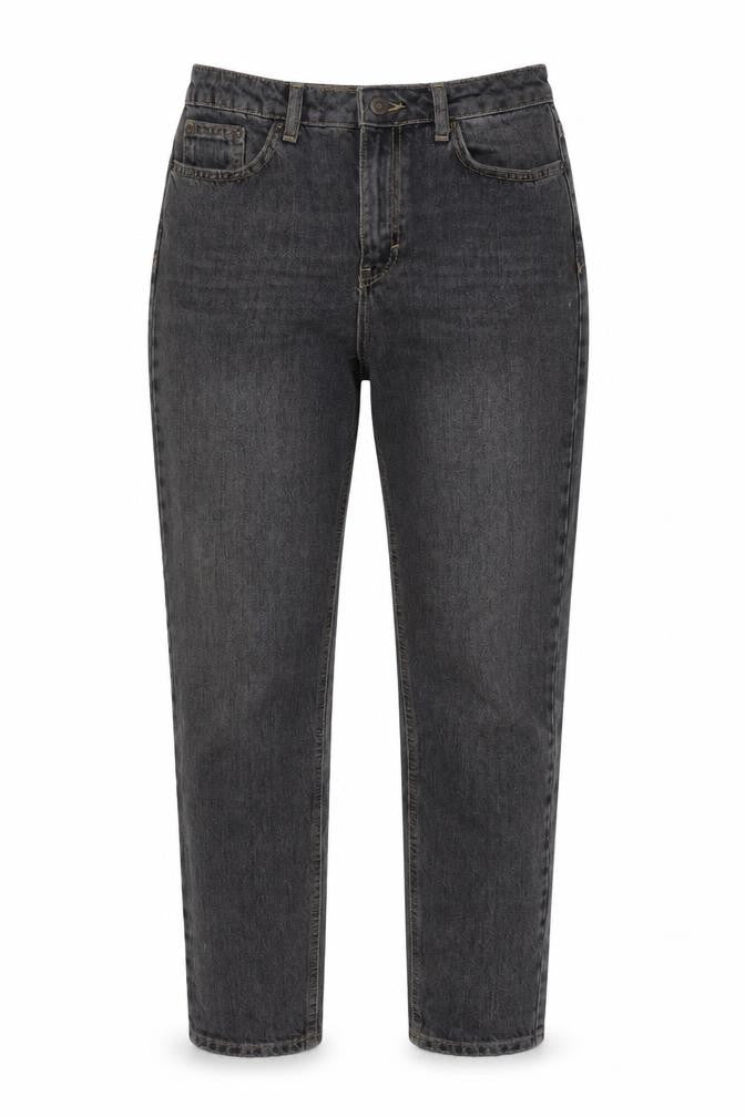 Topshop Womens Grey   Straight Jeans Size M L27 in