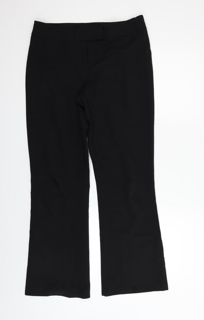 Preloved George Womens Black   Trousers  Size 12 L29 in - Front