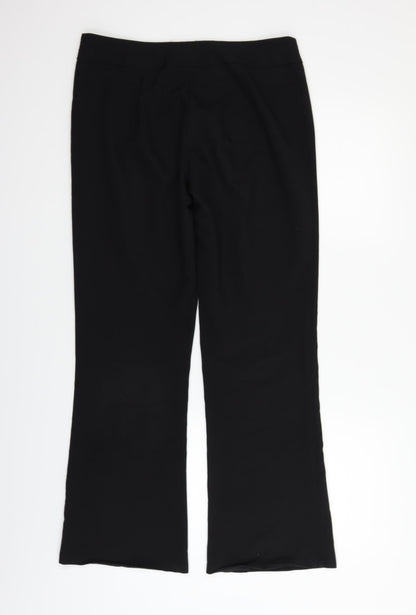 Preloved George Womens Black   Trousers  Size 12 L29 in - Back