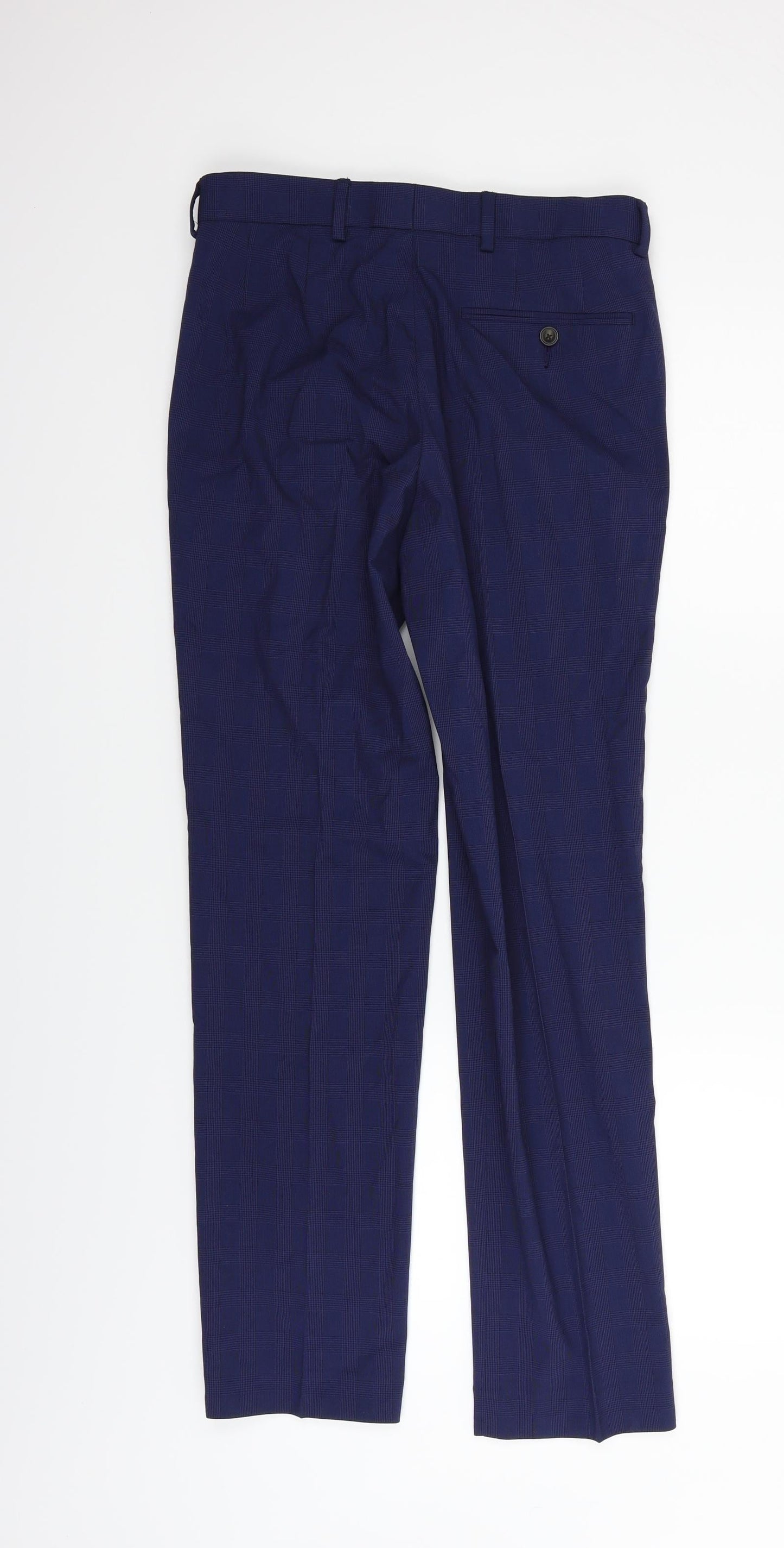 Marks and Spencer Womens Blue   Trousers  Size 28 in L27 in