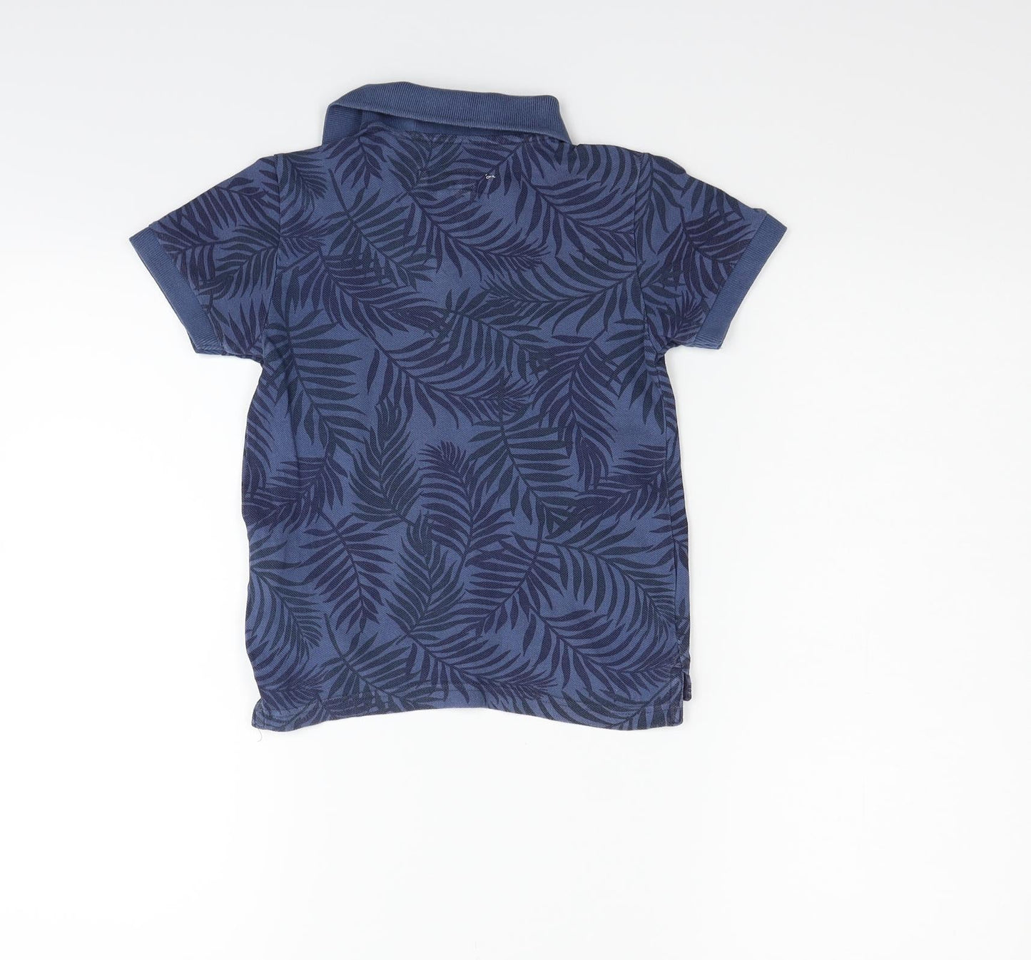 H&M Boys Blue   Basic Button-Up Size 5-6 Years
