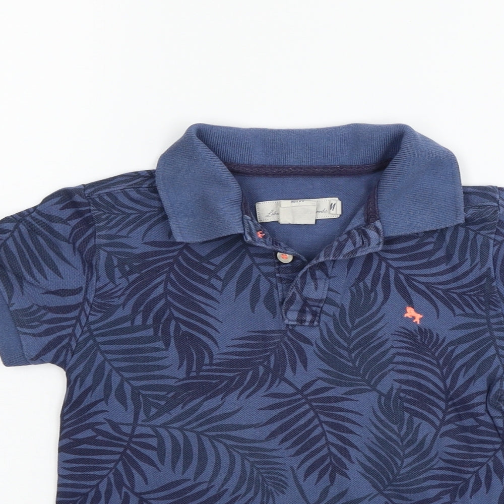 H&M Boys Blue   Basic Button-Up Size 5-6 Years