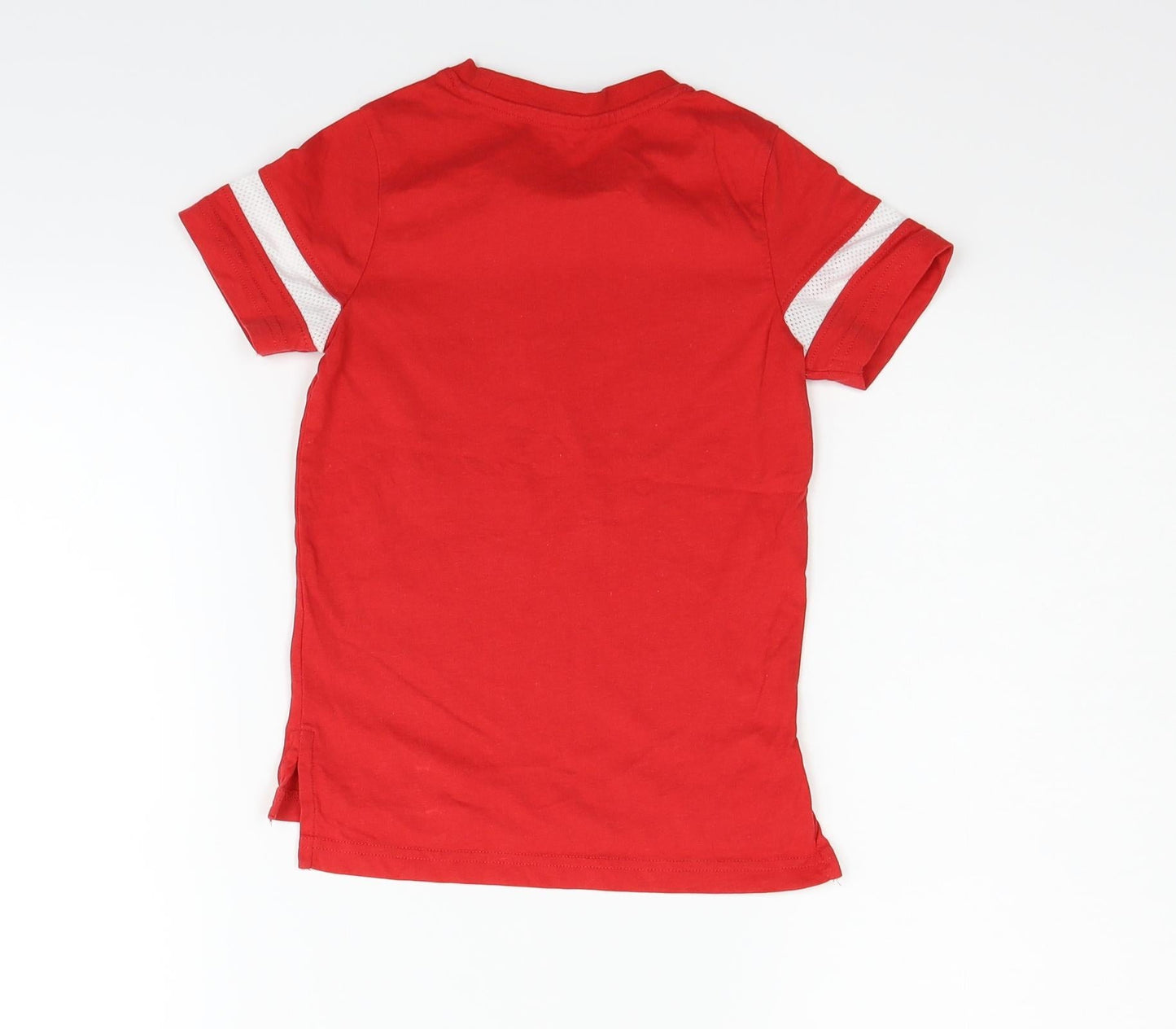 Nutmeg Girls Red   Basic T-Shirt Size 4-5 Years