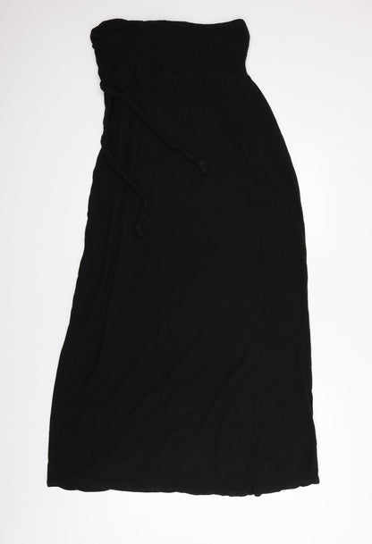 Back view of Atmosphere women’s black fit & flare, size UK 14