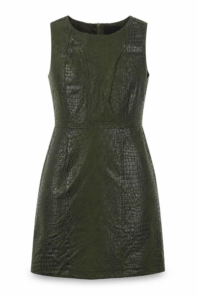 Selene Womens Green   Fit & Flare  Size L