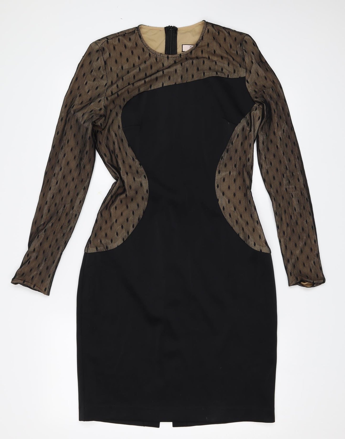 DS Dress Womens Black   Bodycon  Size 8