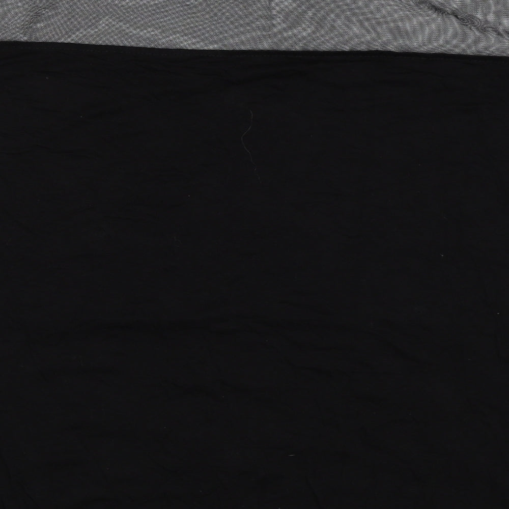 Topshop Womens Black   Basic Blouse Size 8