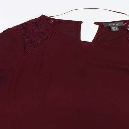 Primark Womens Purple   Basic Blouse Size 14