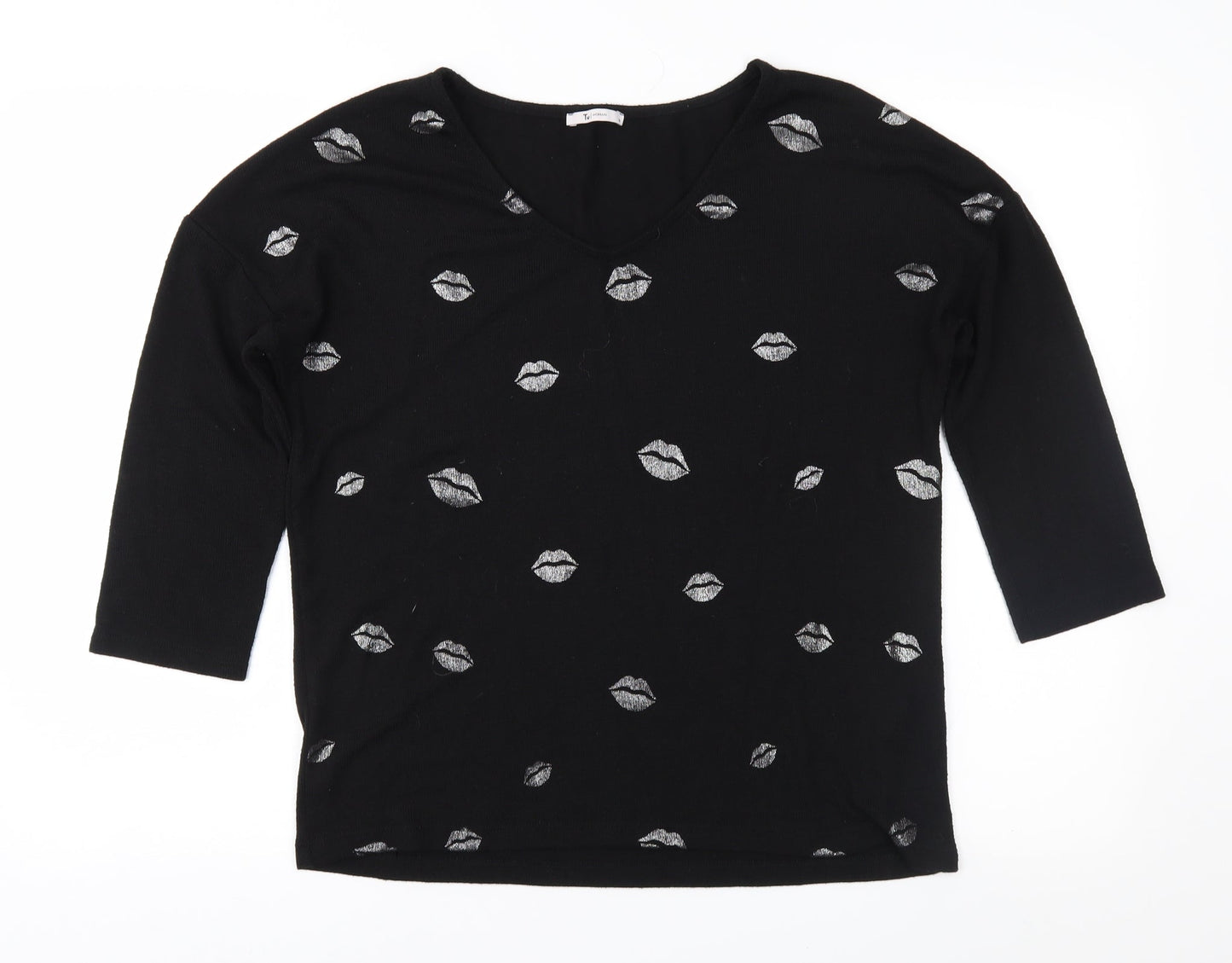 TU Womens Black   Pullover Jumper Size 10