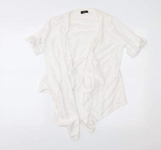 F&F Womens White   Cardigan Jumper Size 10