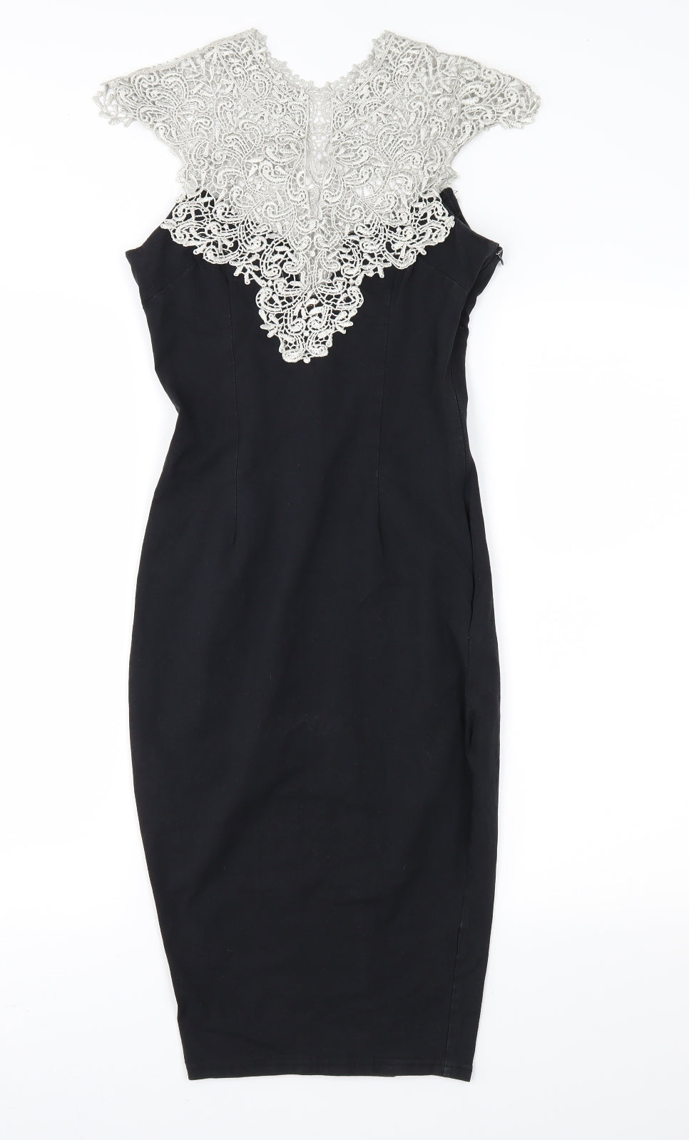 AX Paris Womens Black   Sheath  Size 8