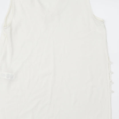 Preloved Atmosphere Womens White   Basic Blouse Size 12 - Label