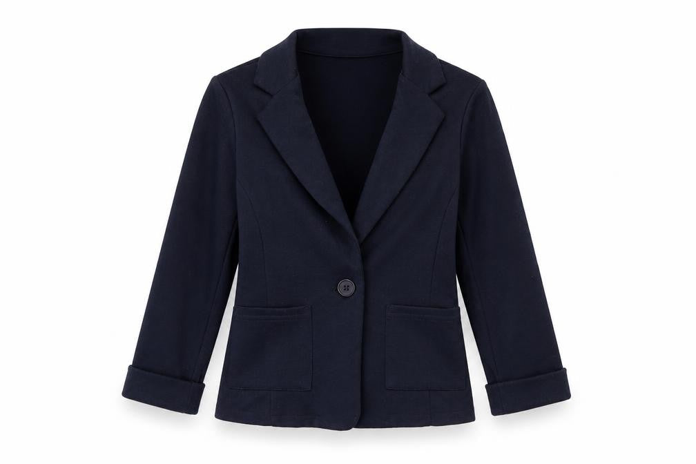 New Look Womens Blue  Jersey Jacket  Size 6