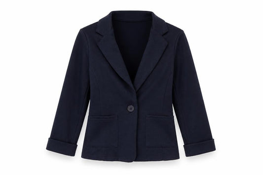 New Look Womens Blue  Jersey Jacket  Size 6