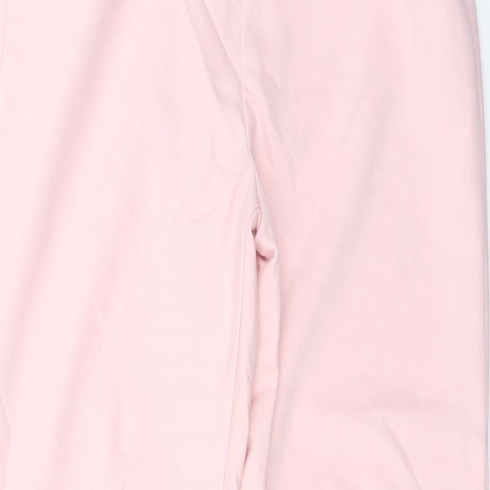Stradivarius  Womens Pink   Trousers  Size 10 L23 in